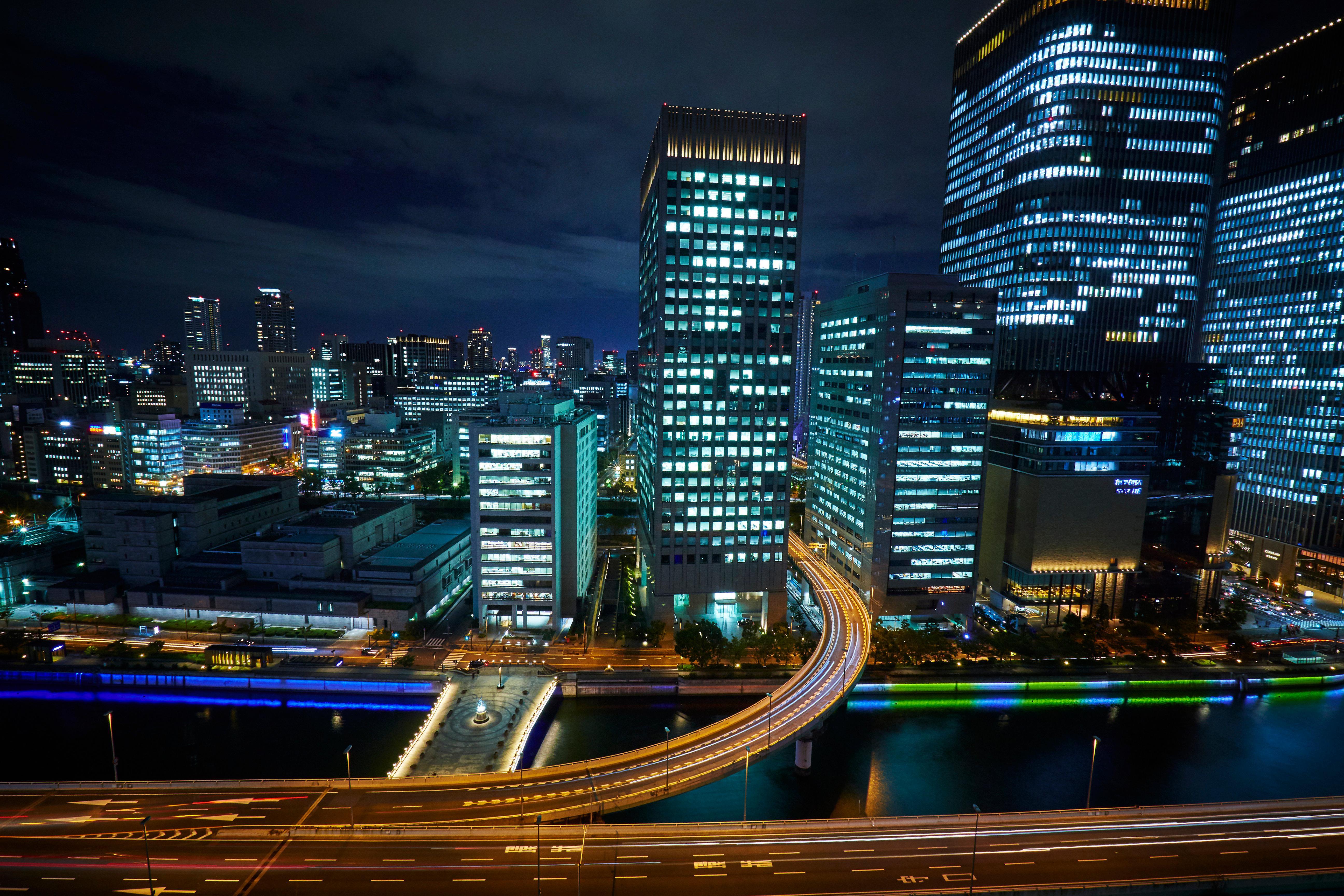 Ana Crowne Plaza Osaka By Ihg Hotell Exteriör bild